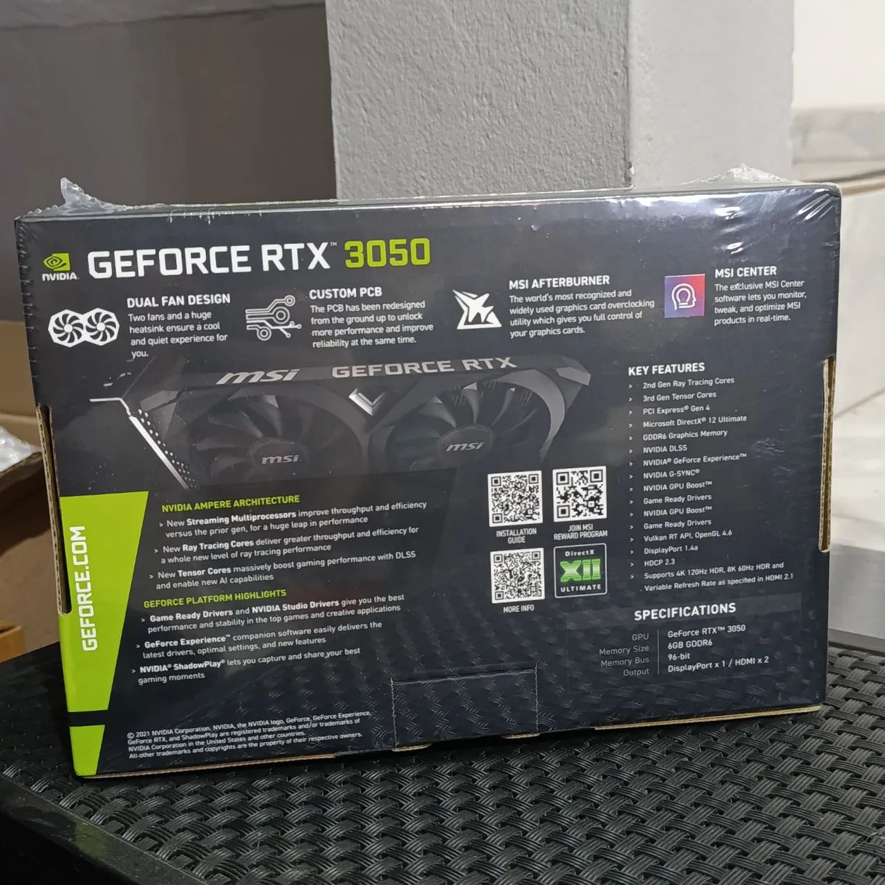 Placa de vídeo Rtx 3050 Lacrado Nova  - Foto 3
