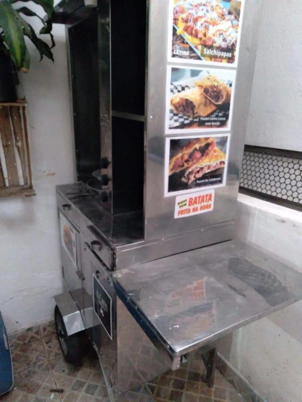 Carrinho de pão grego e churrasco  - Foto 2
