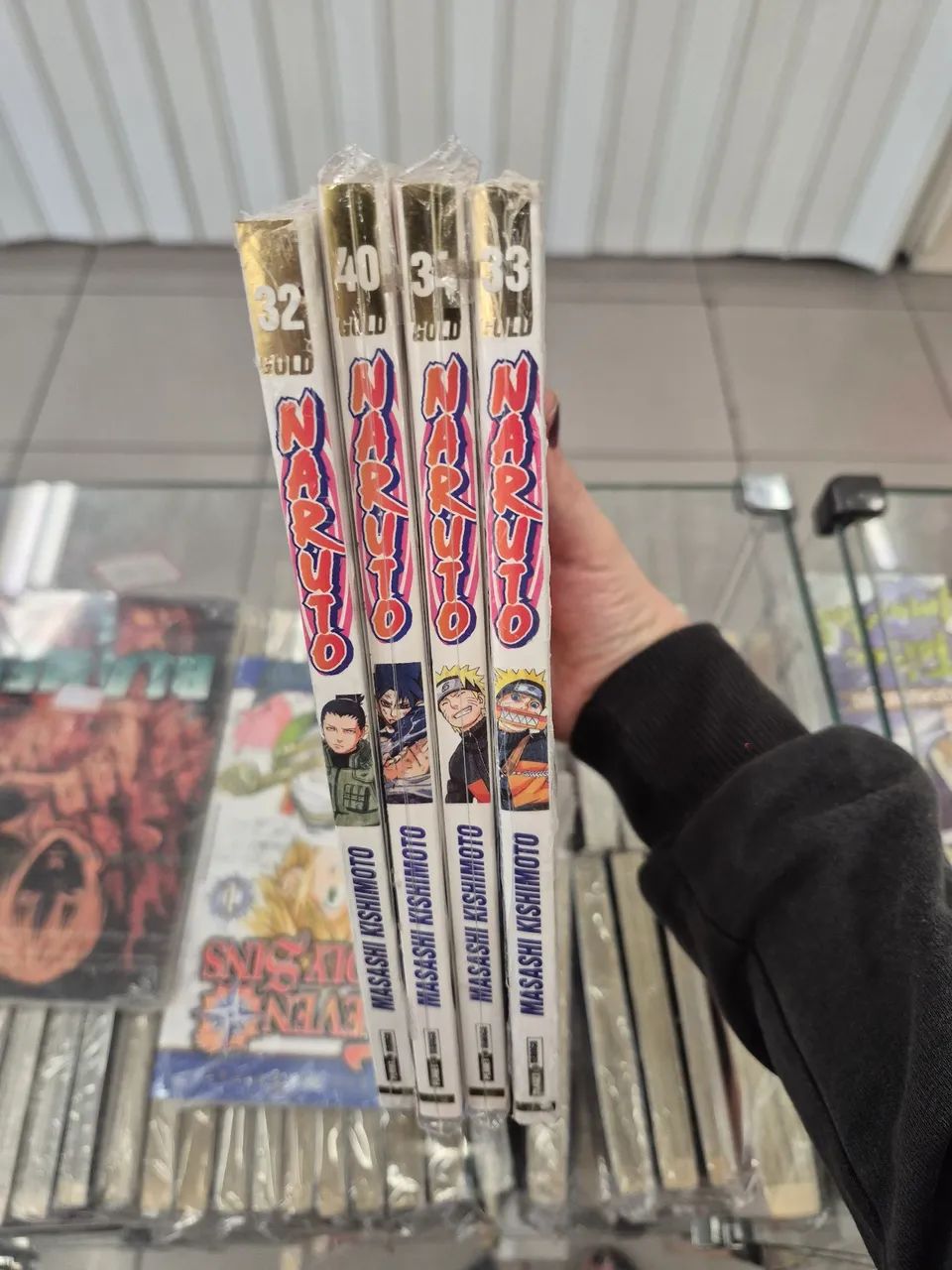 Naruto Gold - vol 32 ao 34 e 40