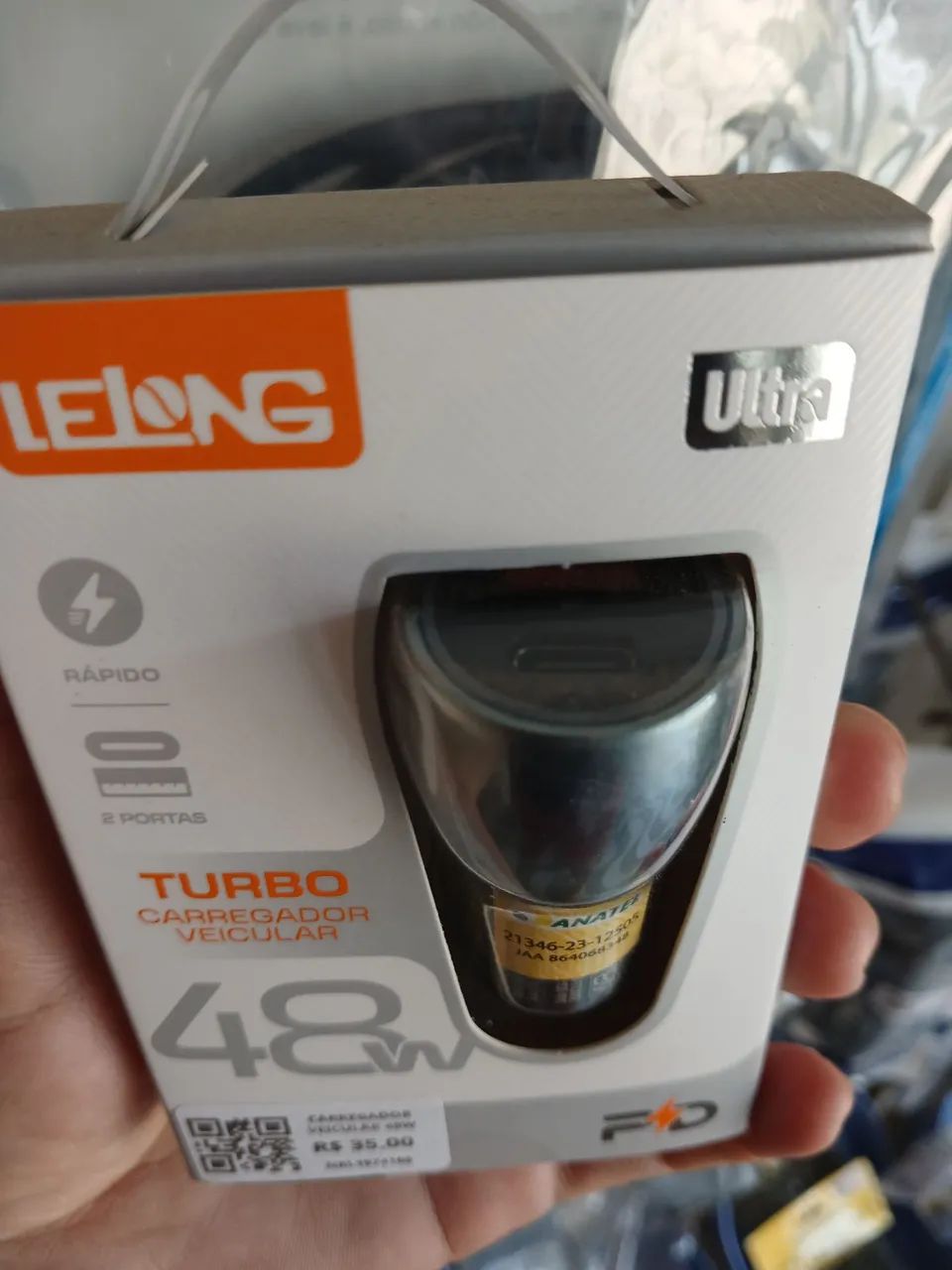 Carregador veicular 48w ( USB e USB-C) - Foto 2
