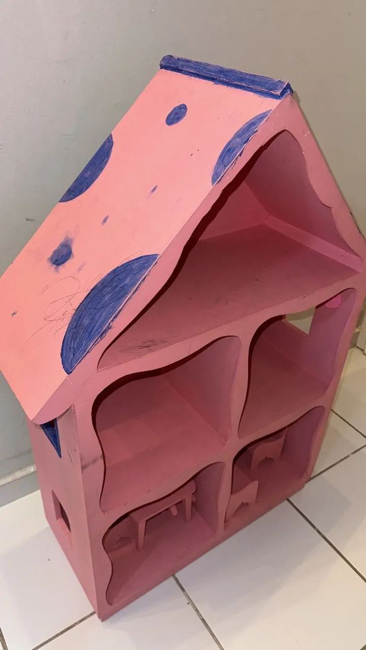 Casinha de boneca de madeira - Foto 2