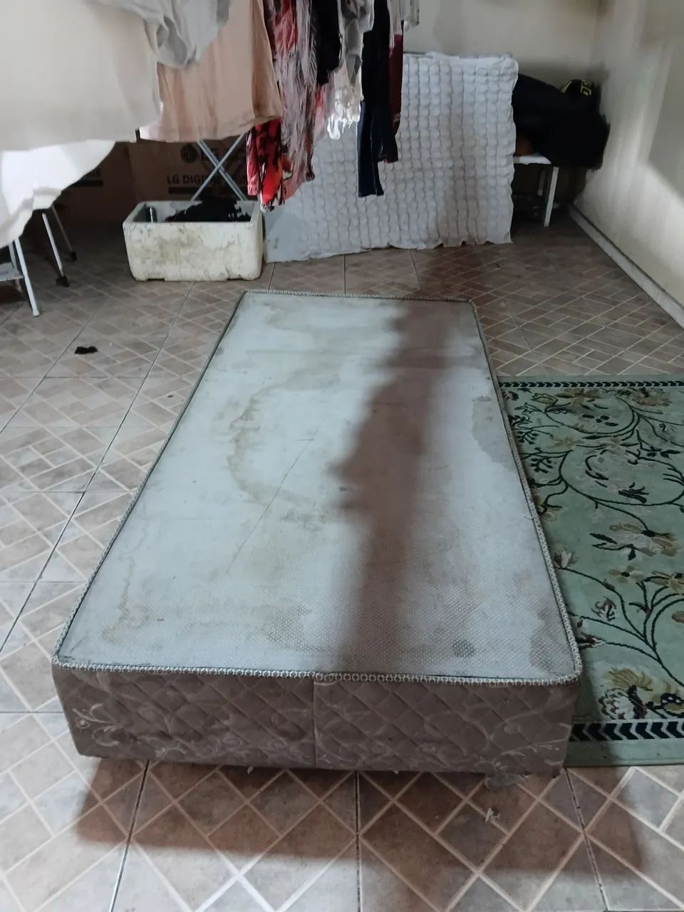 Base de cama solteiro 
