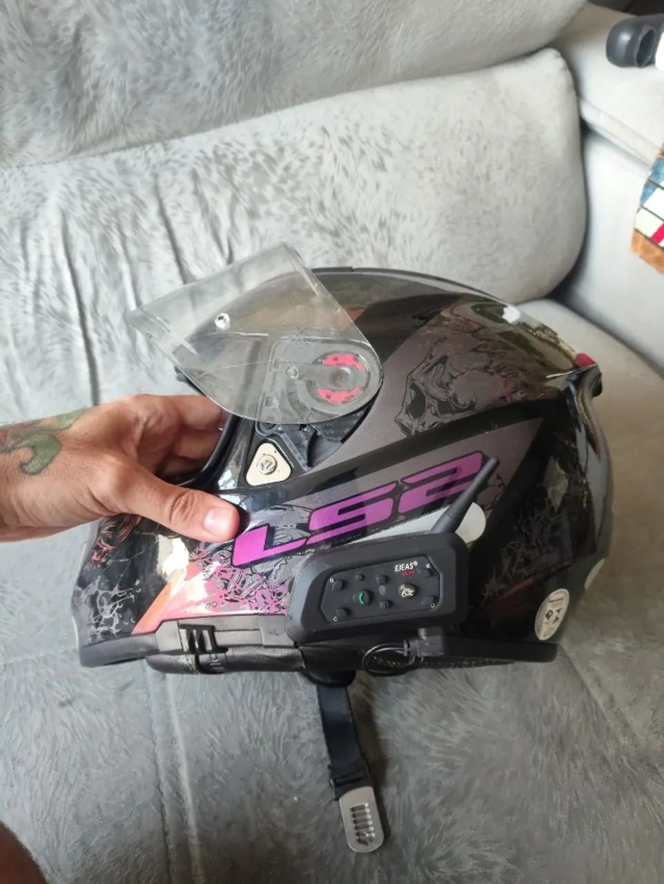 Capacete LS2 Vector Evo - Tam XL