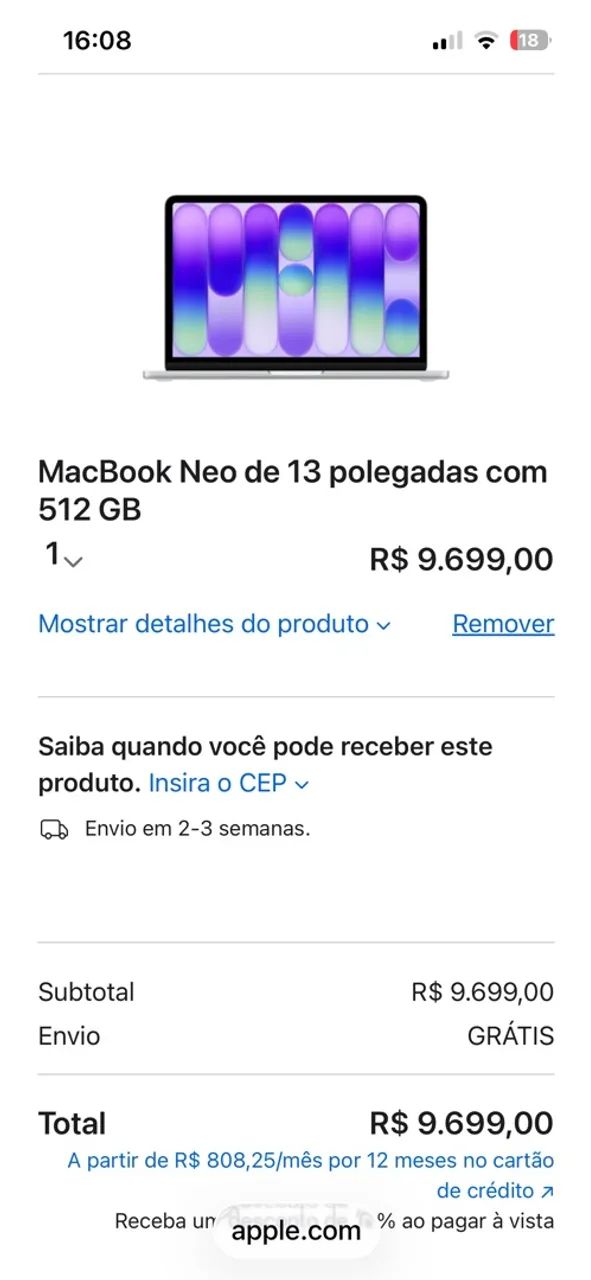 MacBook 2026 Garantia Apple - Foto 4