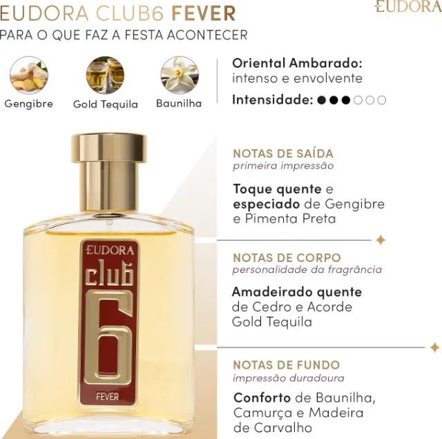 Combo Club 6 Tradicional e Club 6 Fever Eudora - Foto 2