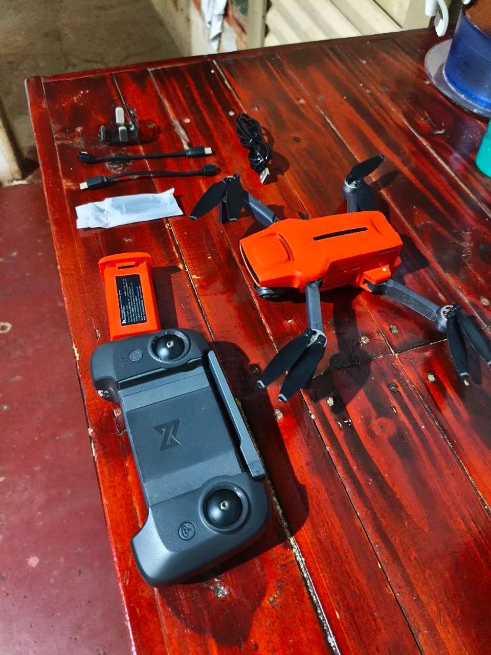 Drone fimi mine 3 impecável zero gimbal 3 eixos - Foto 4