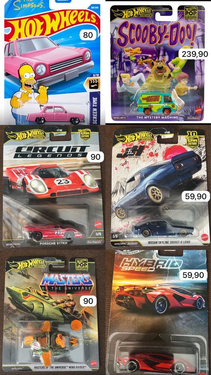 Miniaturas Hot Wheels - Hobbies e coleções - Calhau, São Luís