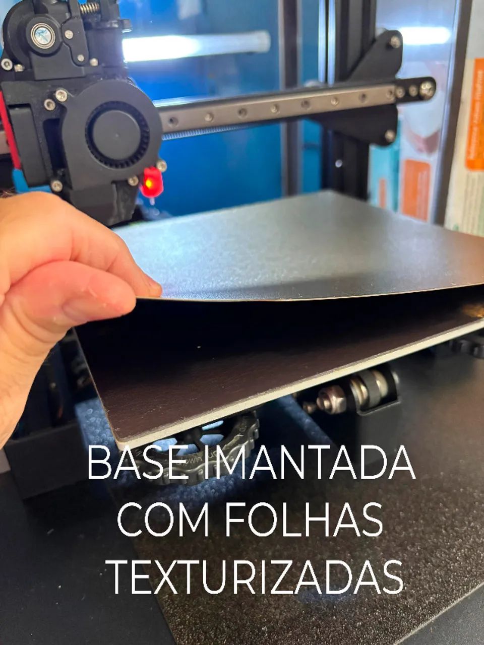 impressora 3d ender 3 fechada pla-abs-tpu - Foto 4