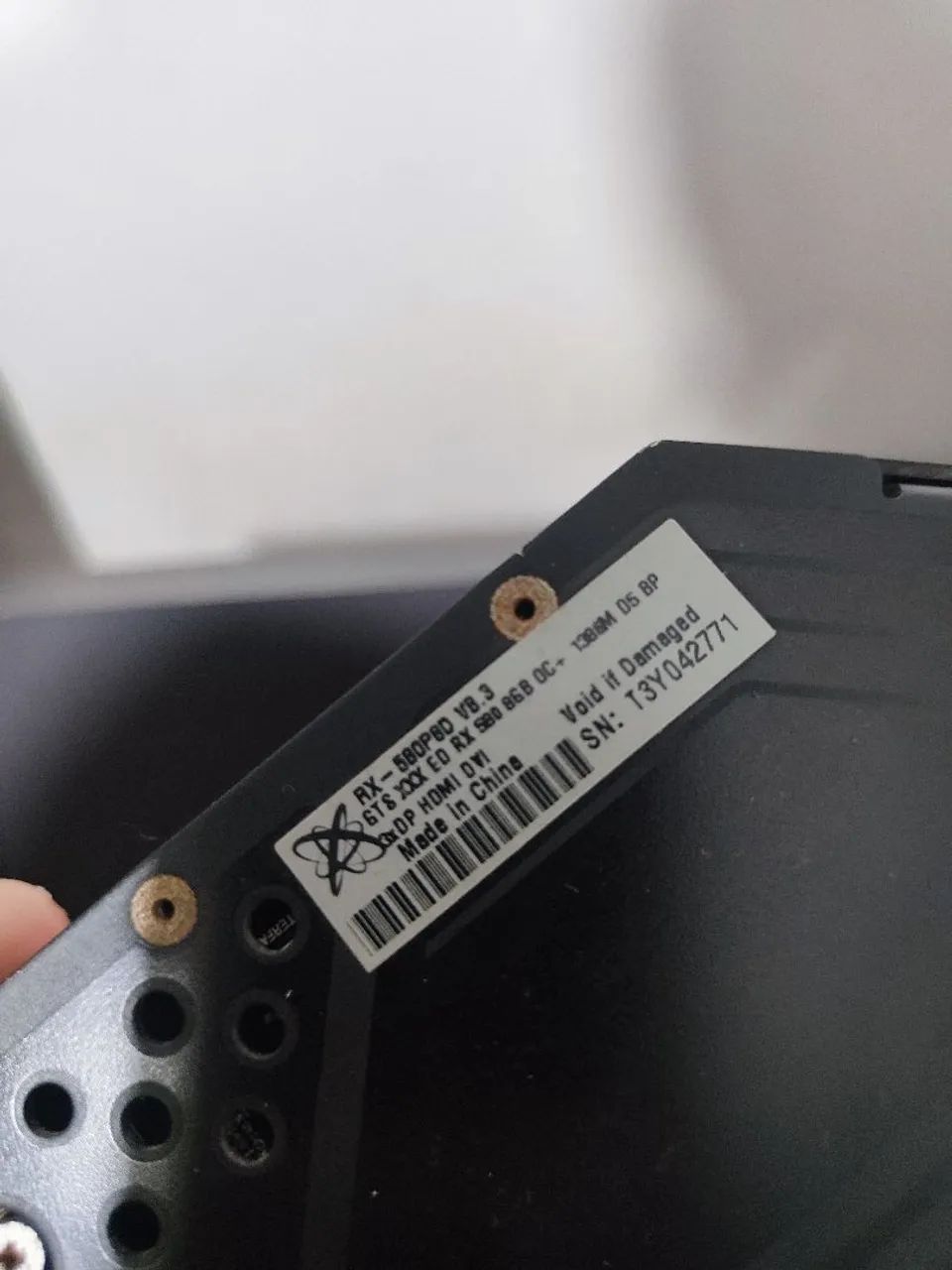 Placa de video rx580 XFX 8gb - Foto 3