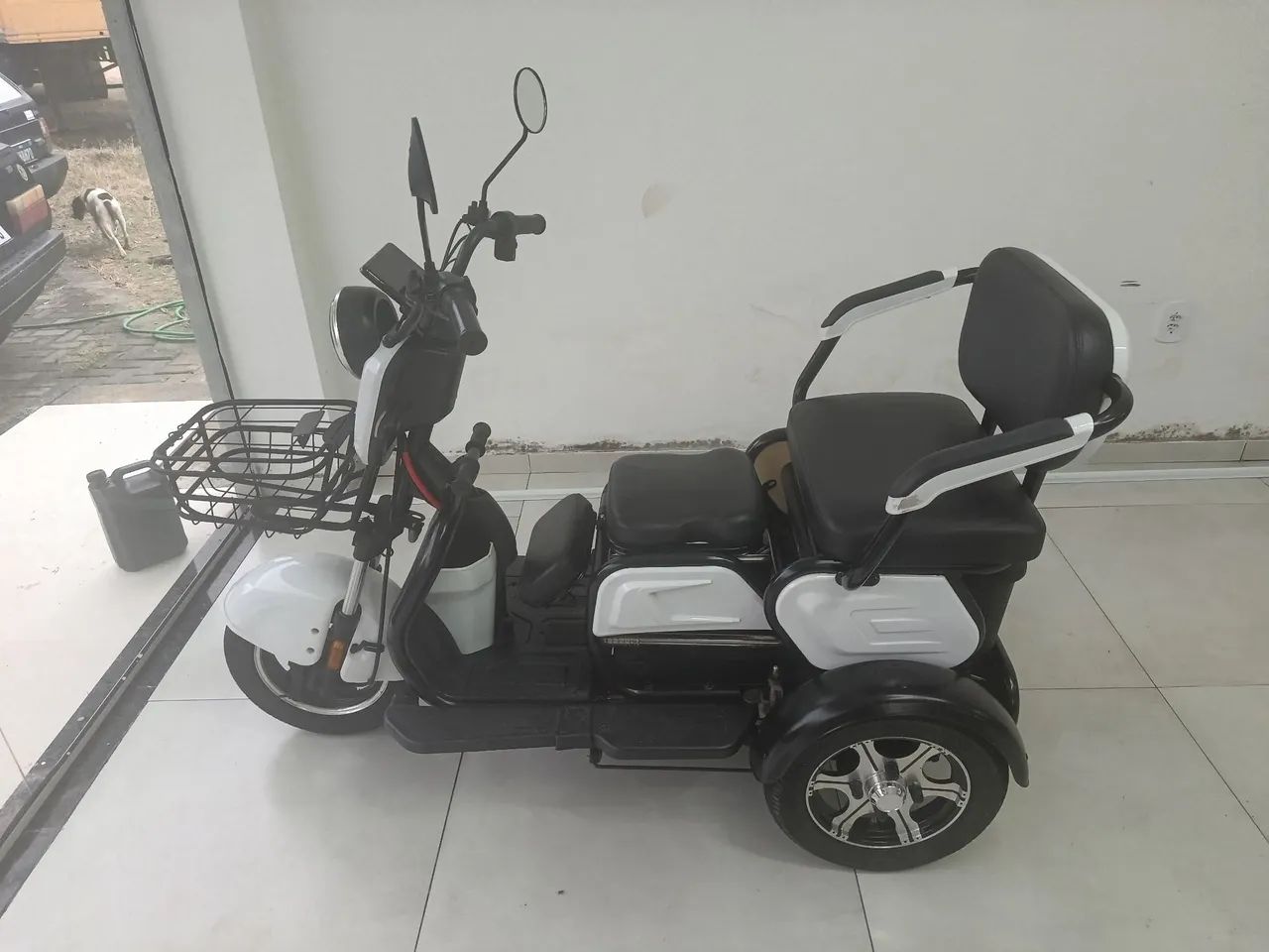 Bicleta elétrica triciclo 