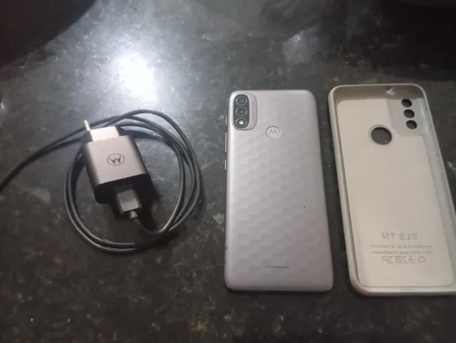 CELULAR MOTOROLA E20 COM CAPINHA E BATERIA - Foto 2