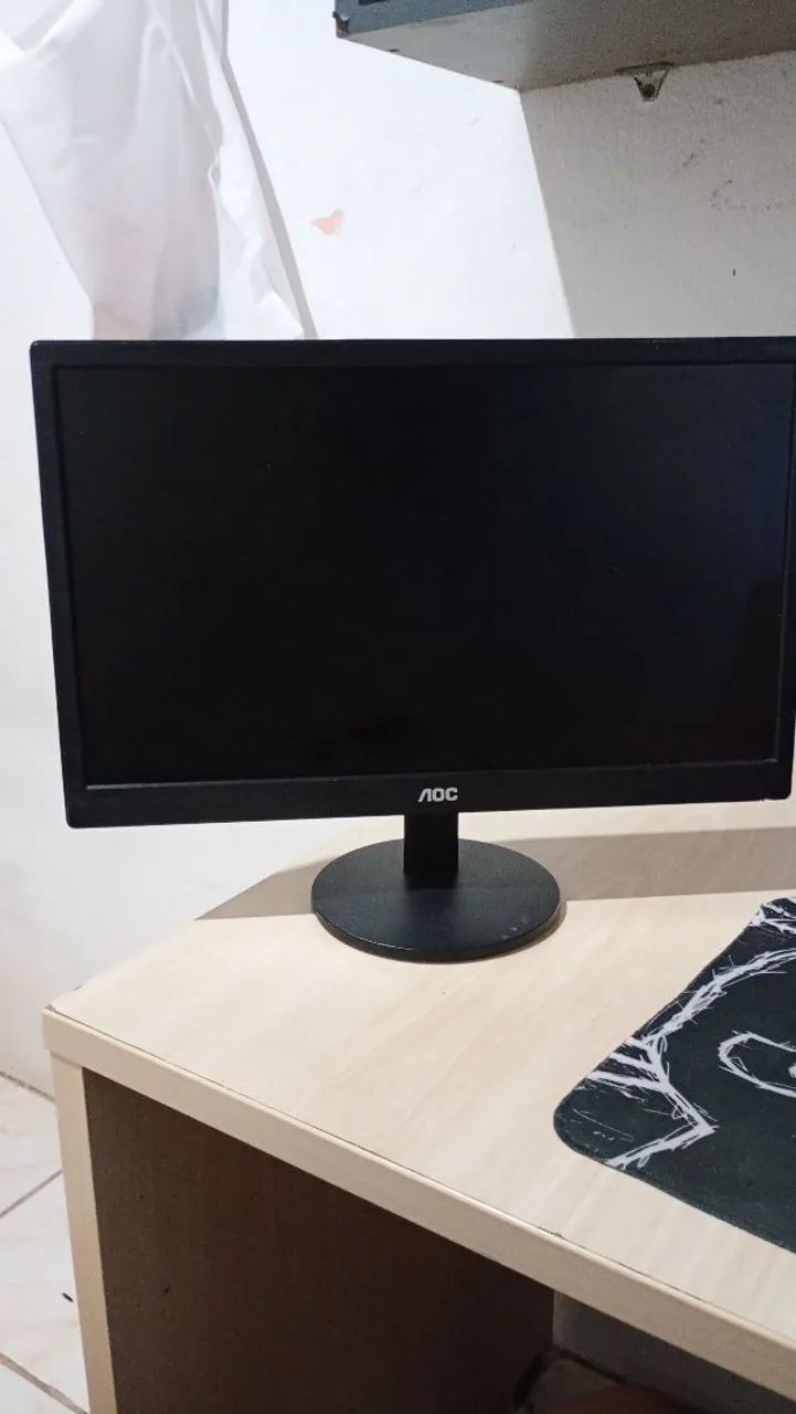 Monitor LCD AOC 18,5 Polegadas - Com Defeito! - Foto 5