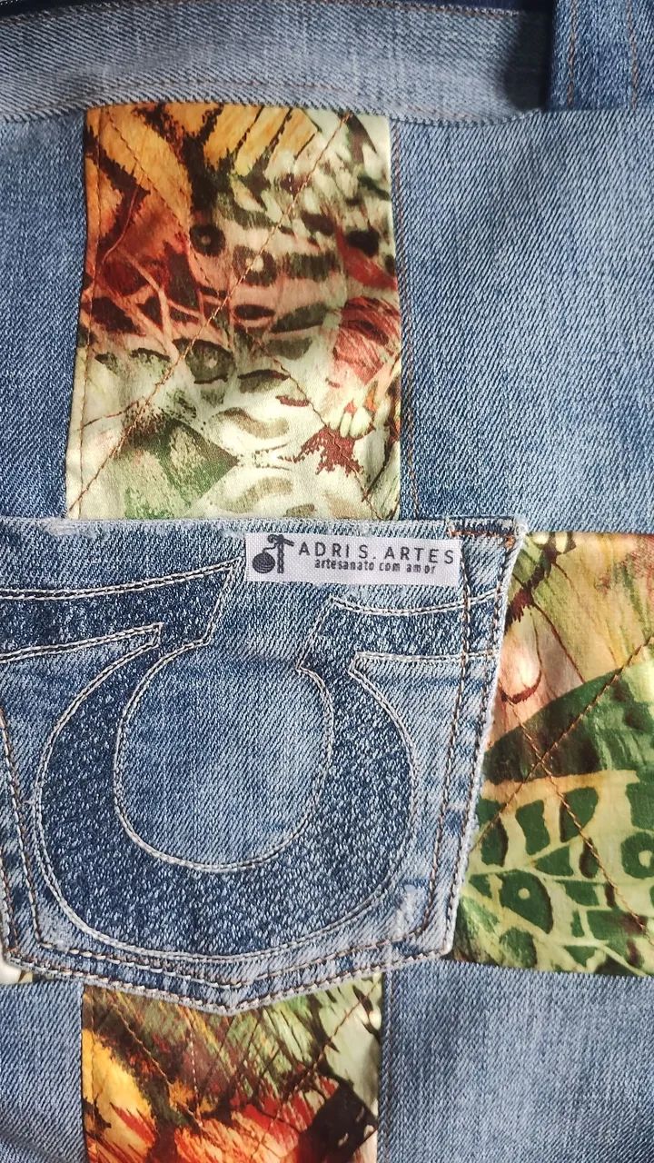 Bolsa jeans linda - Foto 3