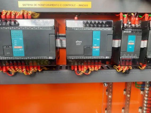 Painel de Automação Montado com CLP Altus FBs-24MC + Transdutor Digital IMS - Foto 4
