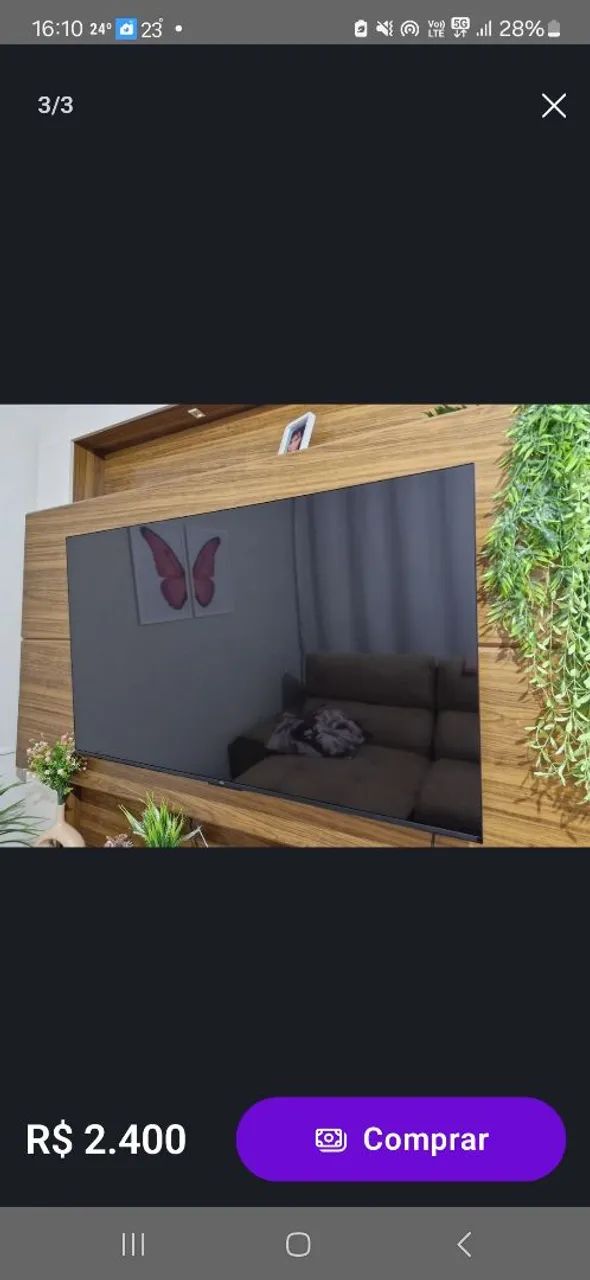 55? 4K TCL | LINDA, MODERNA E COMPLETA - Foto 3