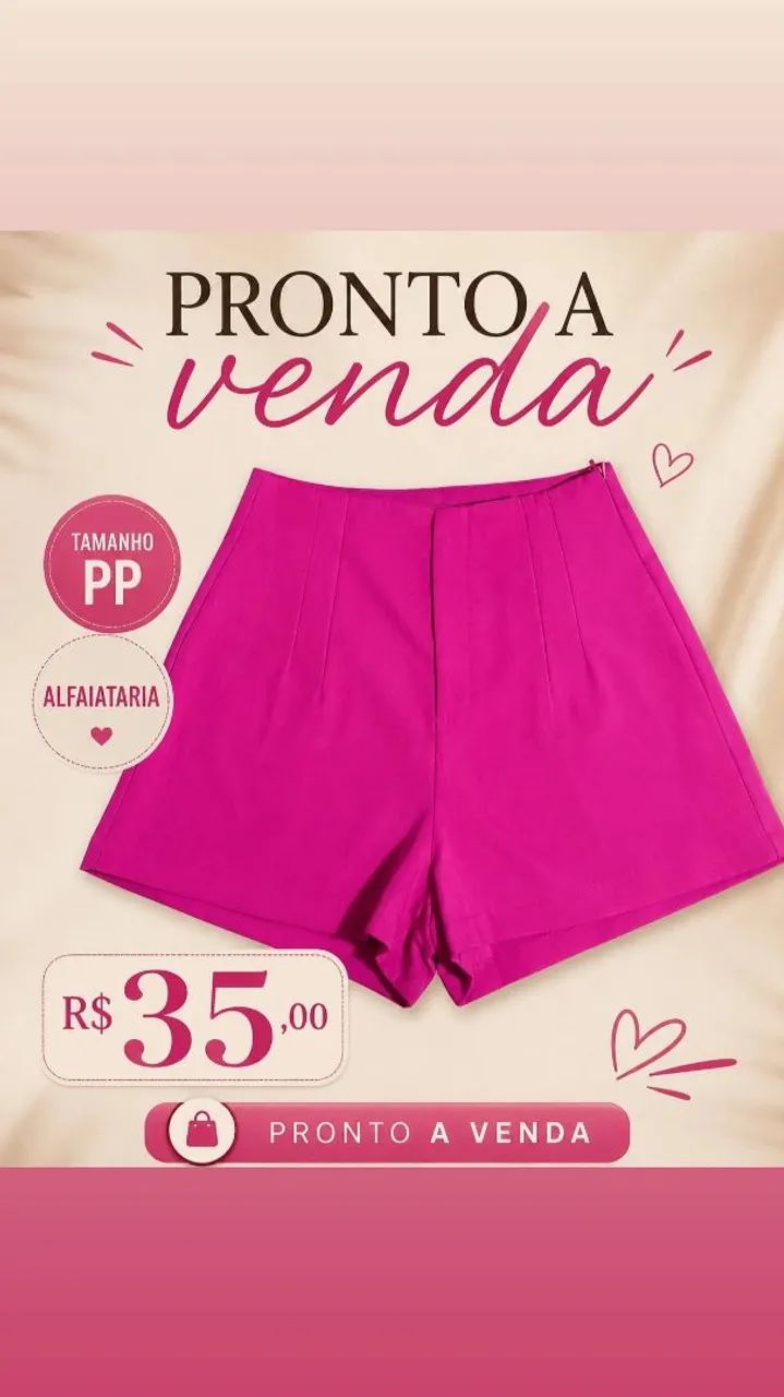Short alfaiataria  - Foto 2