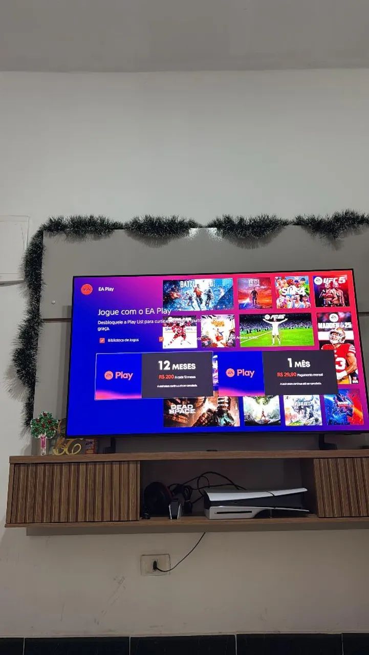 Painel TV 65 Polegadas Bechara Âmbar 2 Portas Off White(USADO) - Foto 2