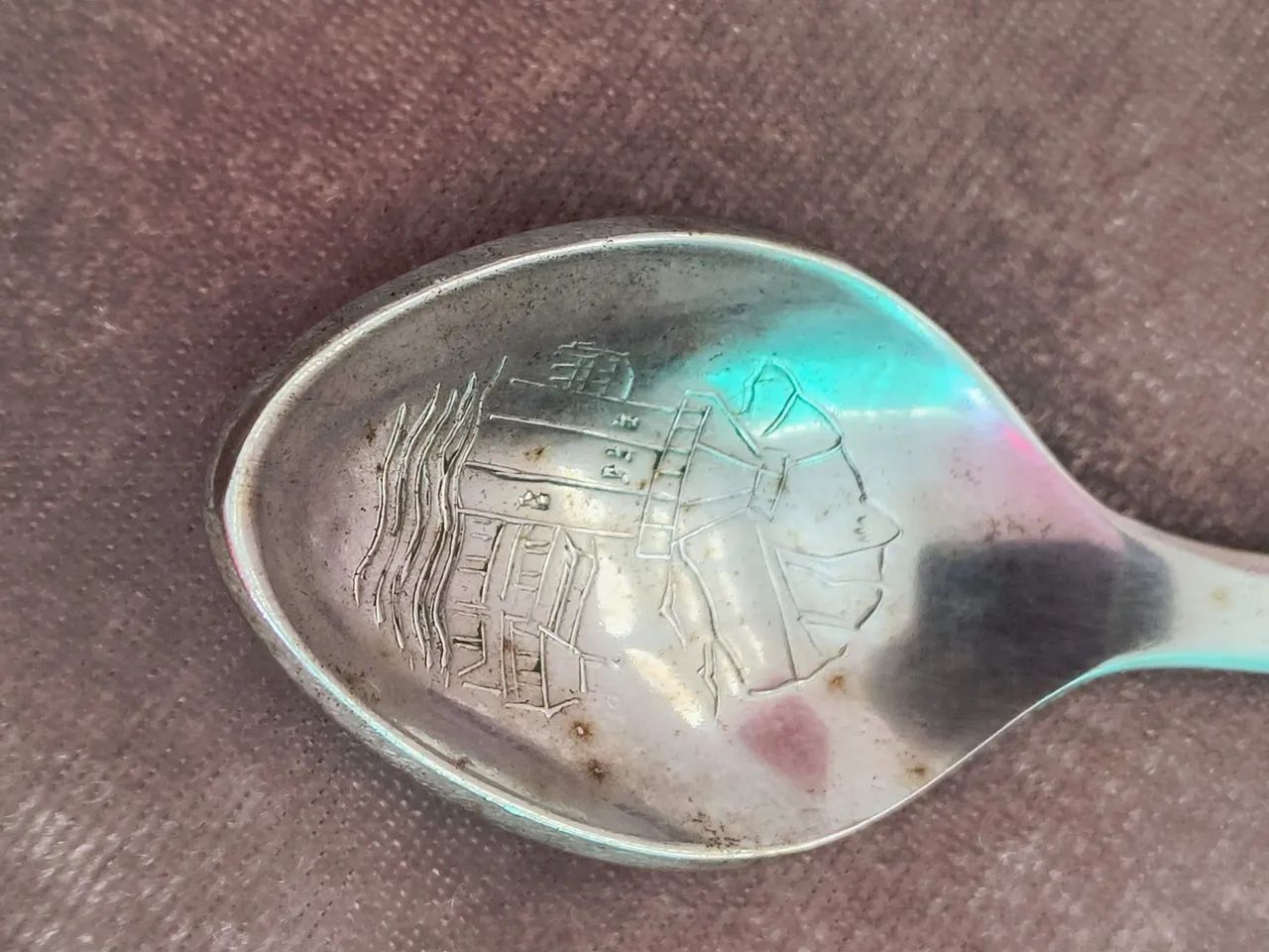Colher colecionador ROLEX Antigo antiquário vintage rústico cozinha decoração metal casa - Foto 2