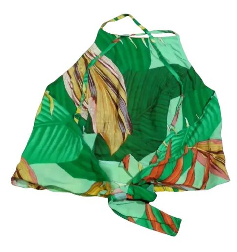 Conjunto Verde Blusa Saia 