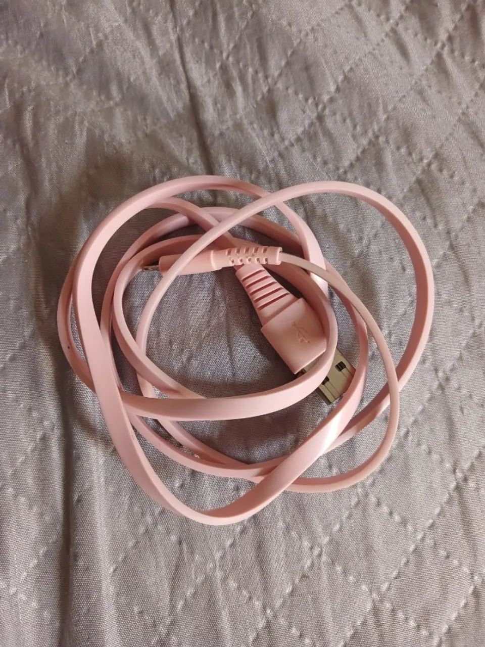 Cabo Iphone USB Lightining 1m Rosa