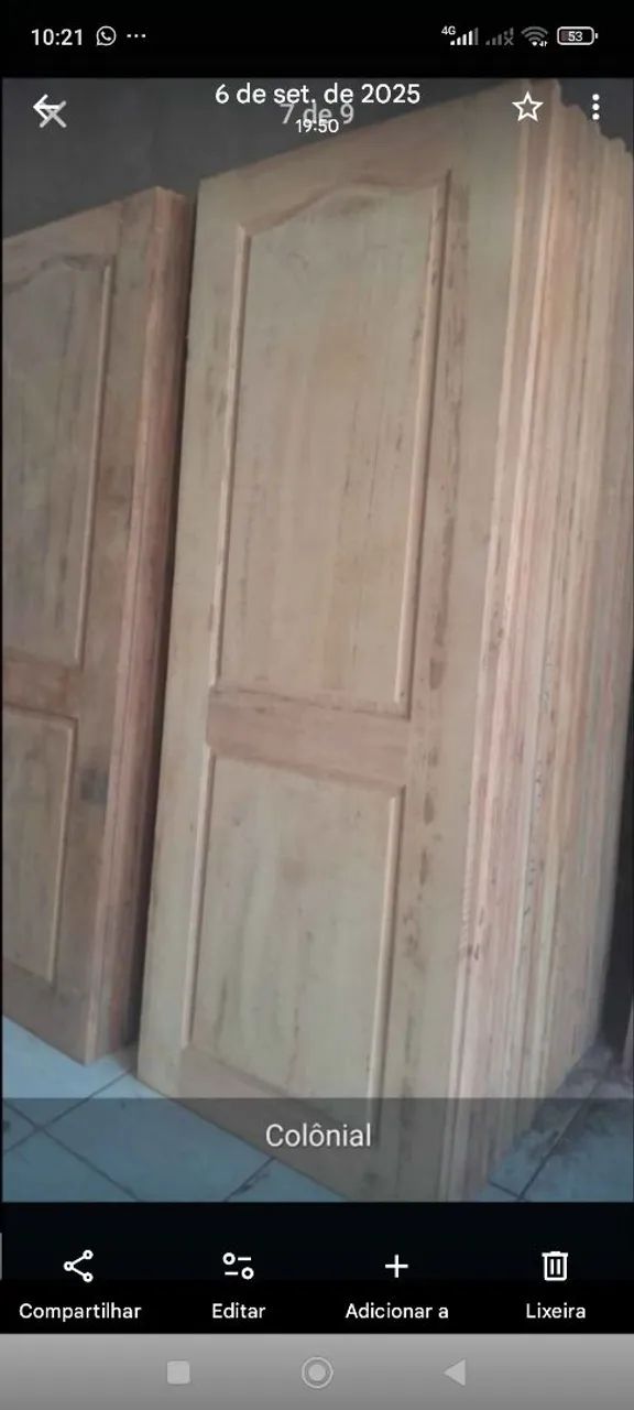 Portas com pequenas avarias , Angelim e mista  - Foto 2