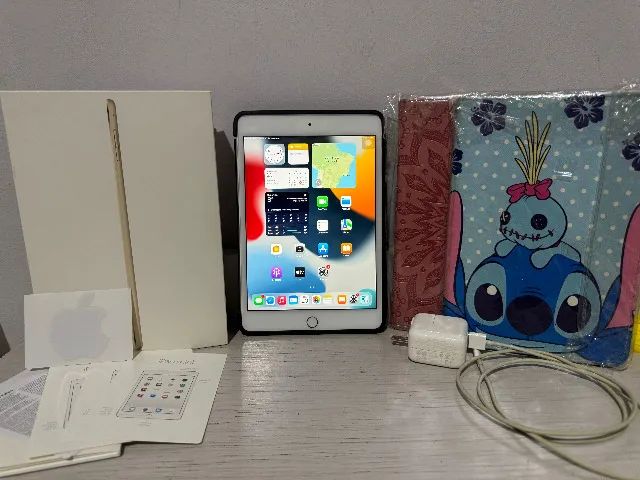 Ipad Mini 4 16gb Dourado Gold - Perfeitas Condições Semi Novo