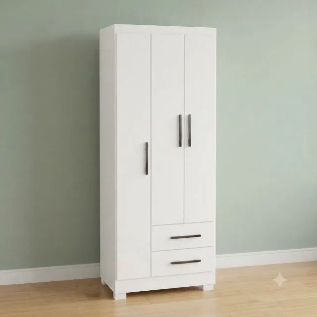 Guarda Roupa Branco Novo - Isis