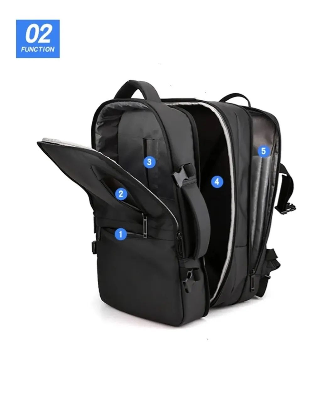 Vendo mochila preta - Foto 2