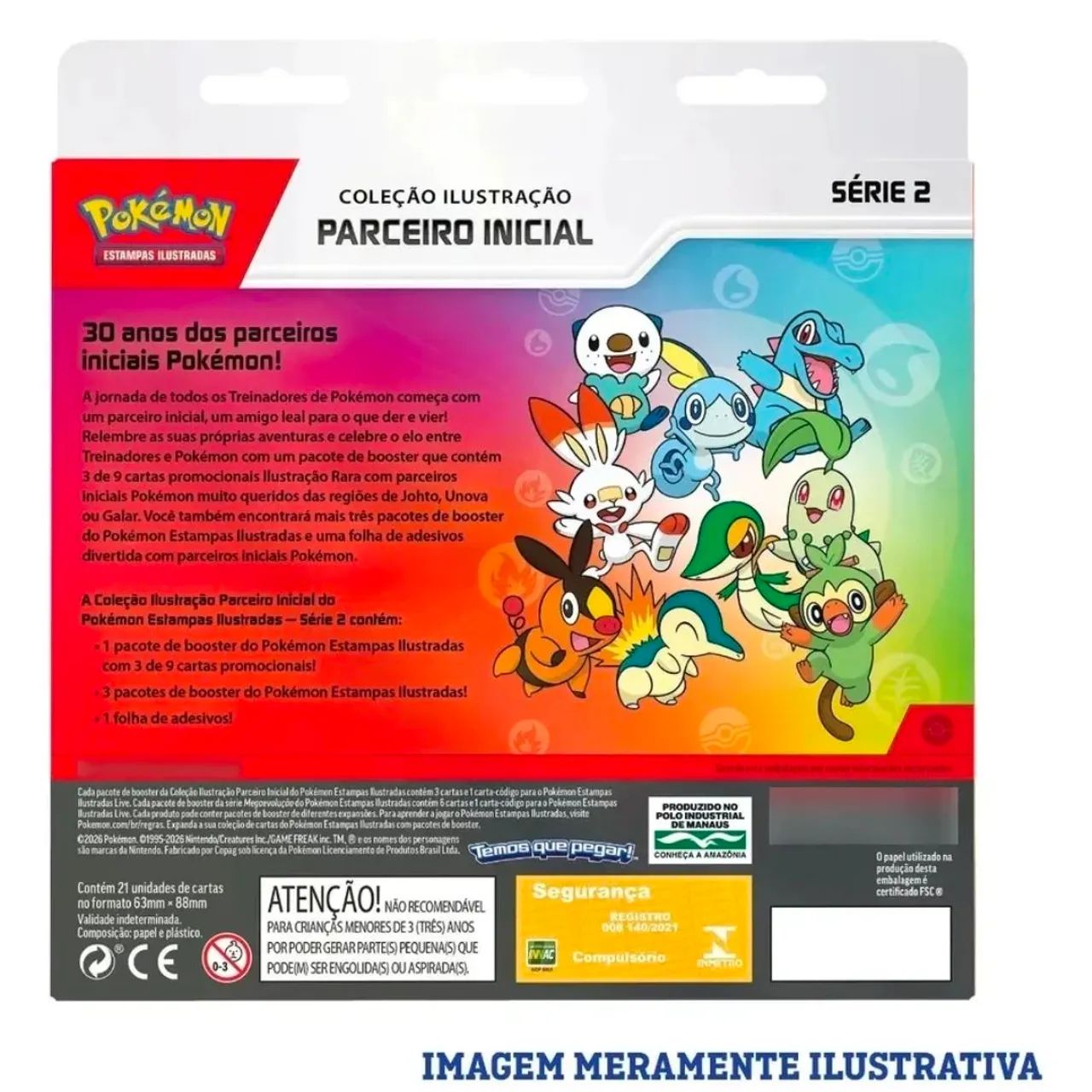 Parceiro Inicial Série 2 (PT/BR) Pokémon  - Foto 2