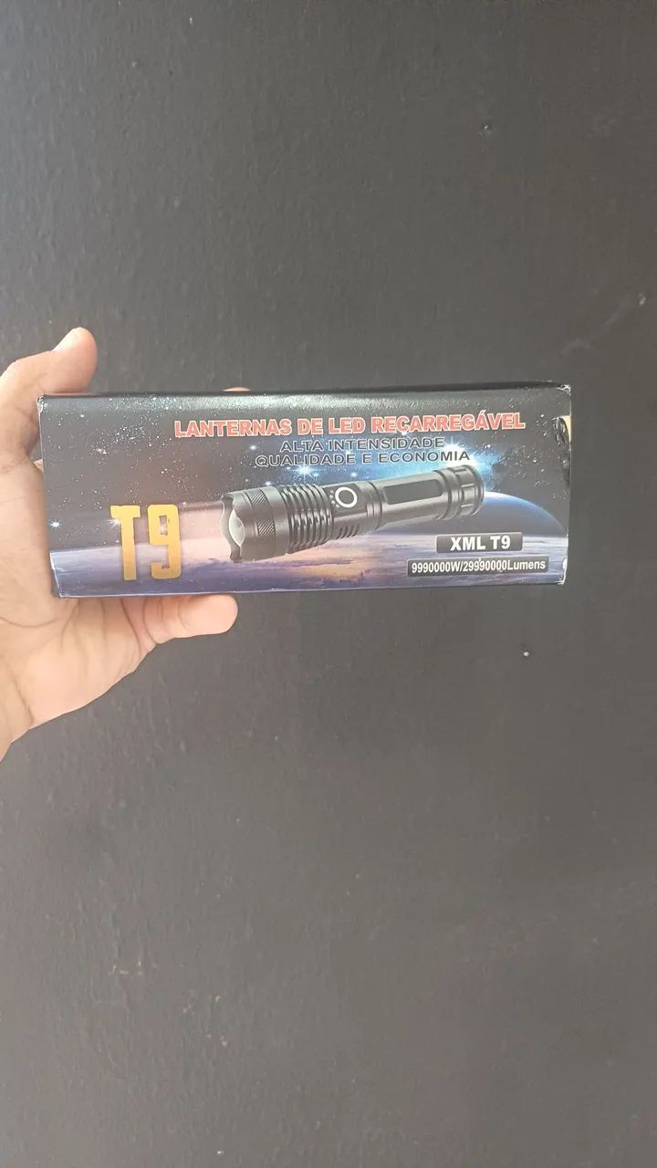 Lanterna de lado T9