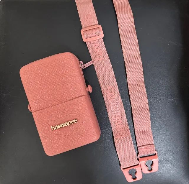 bolsa transversal havaianas rosê - Foto 2