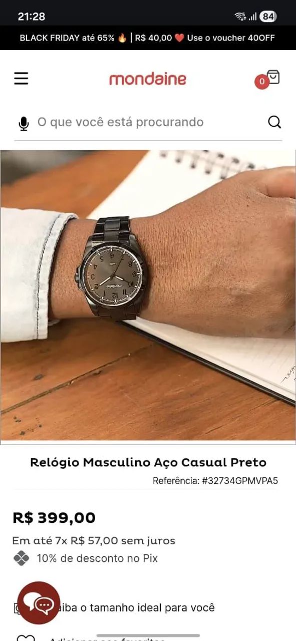Relógio Mondaine  - Foto 5