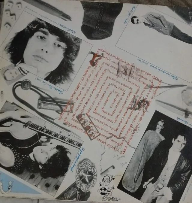 Disco de Vinil LP - Os Cascavelletes 1988 Raríssimo