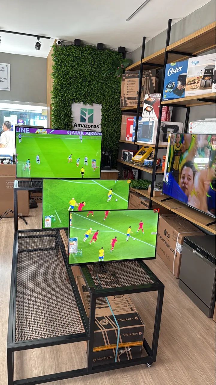 Smart TV Samsung 50 Crystal UHD 4K - NOVAS - Foto 5
