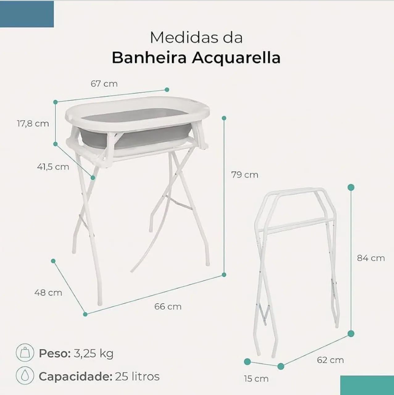 Banheira com suporte nova - Foto 3