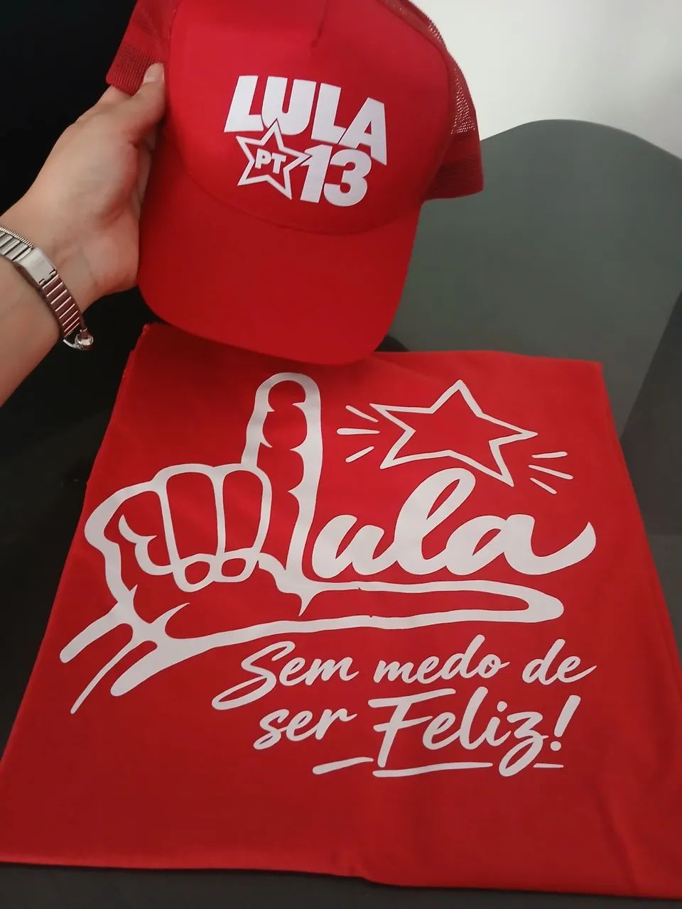 Camisa e Boné PT - Foto 2