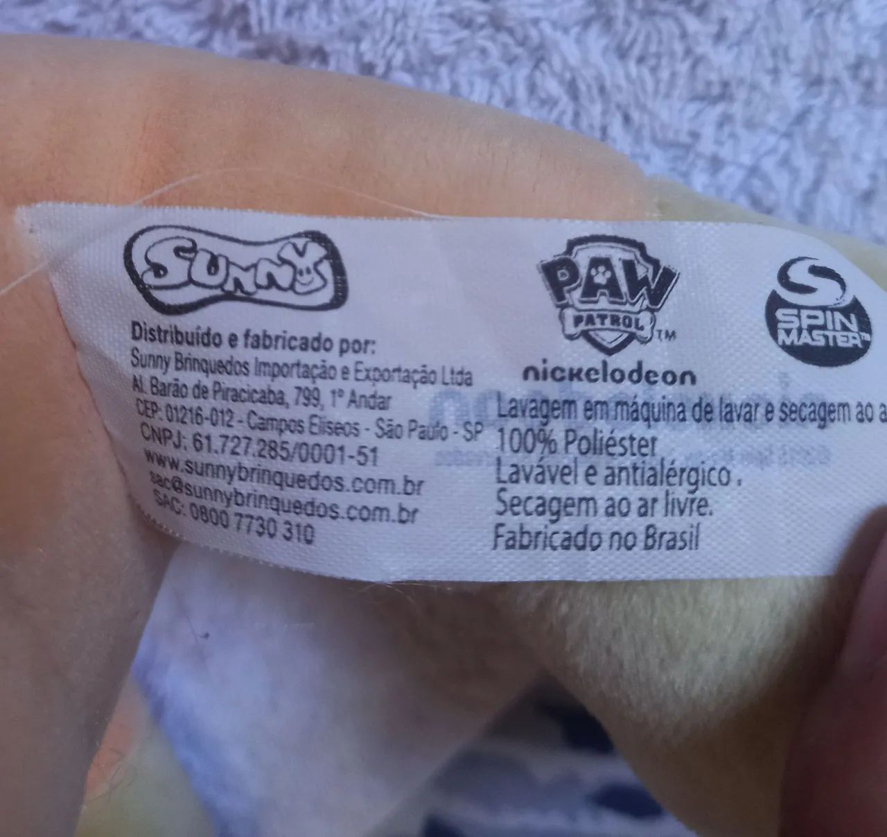 Skye pelucia Patrulha Canina 30 cm original  - Foto 6