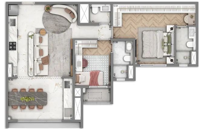 THE GRAND RESIDENCE BROOKLIN LIVING - Foto 12