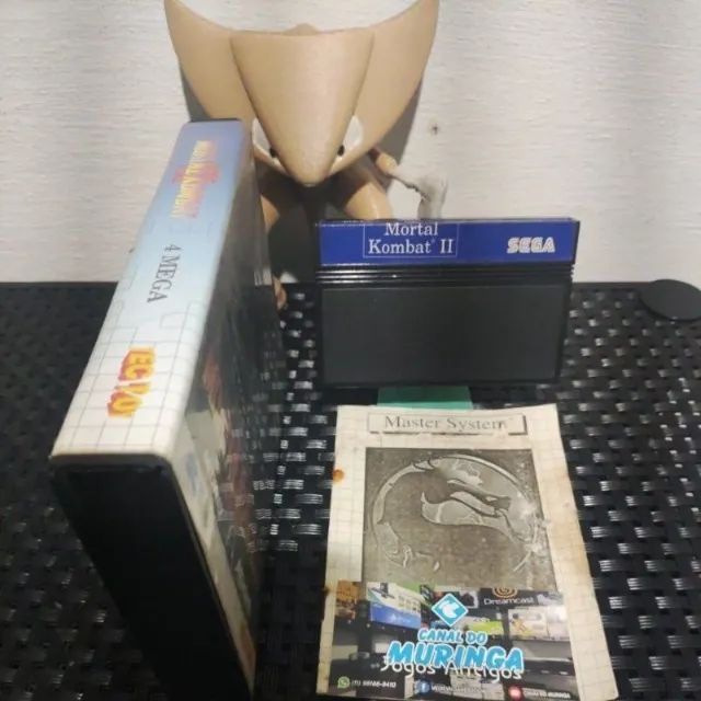 Mortal Kombat 2  - Original - CIB - Master System - Caixa Original - Manual Original - Foto 3