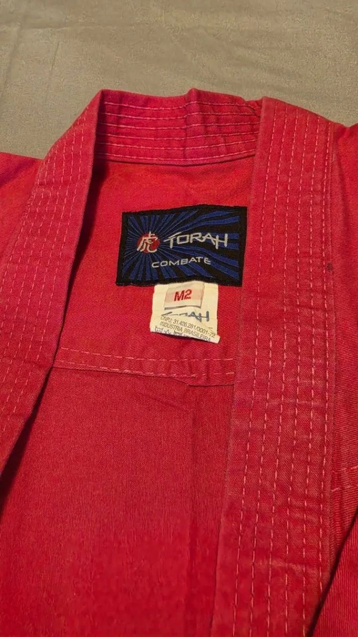 Kimono rosa infantil da marca torah - Foto 3