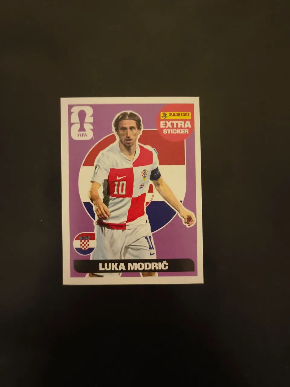 Figurinha legend do Luka modri? roxa 