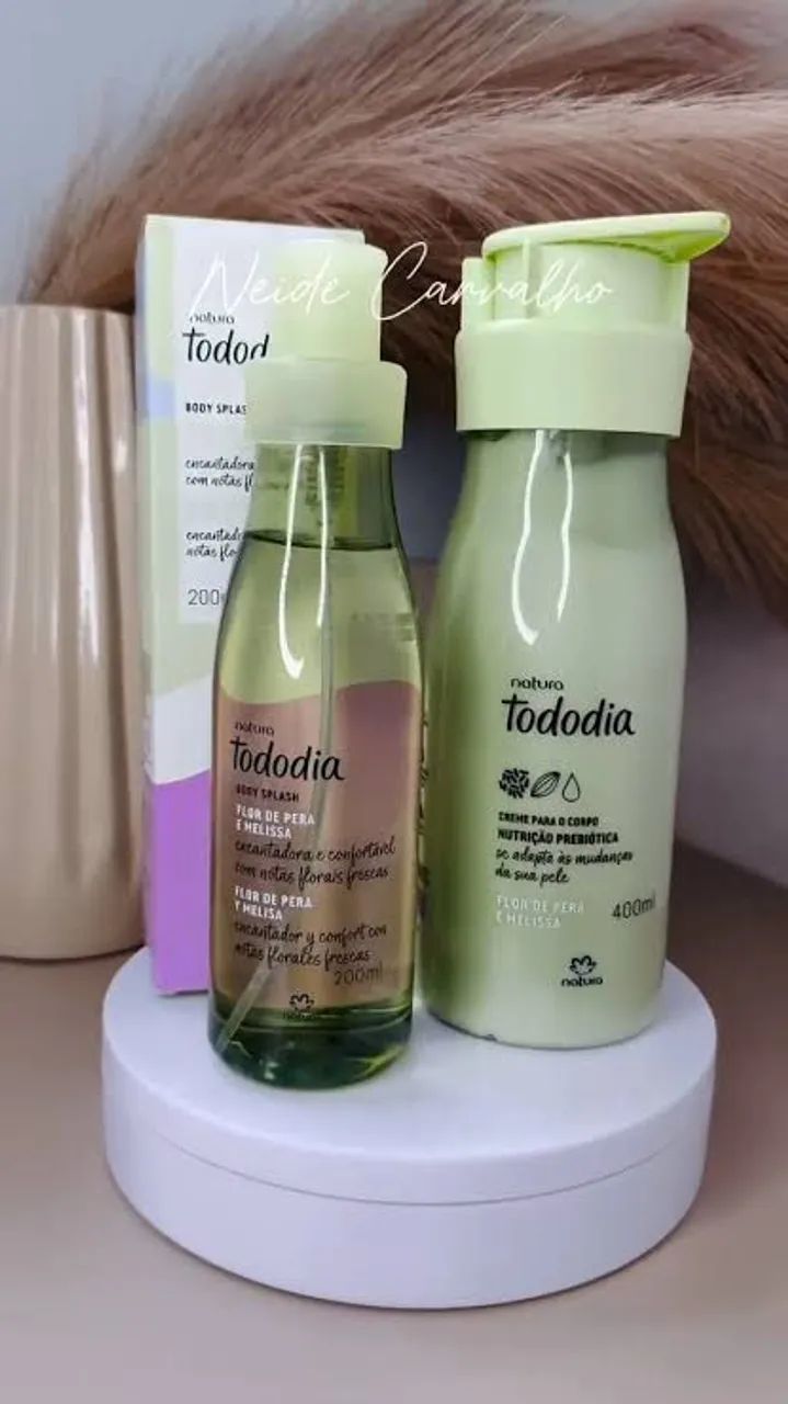 Kit hidratante com body splash 
