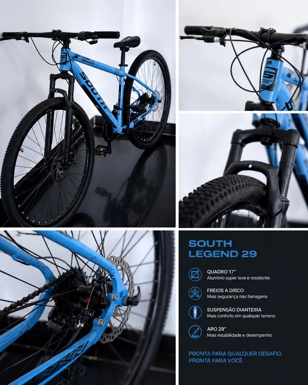 Vende-se bicicleta aro 29 south legend 