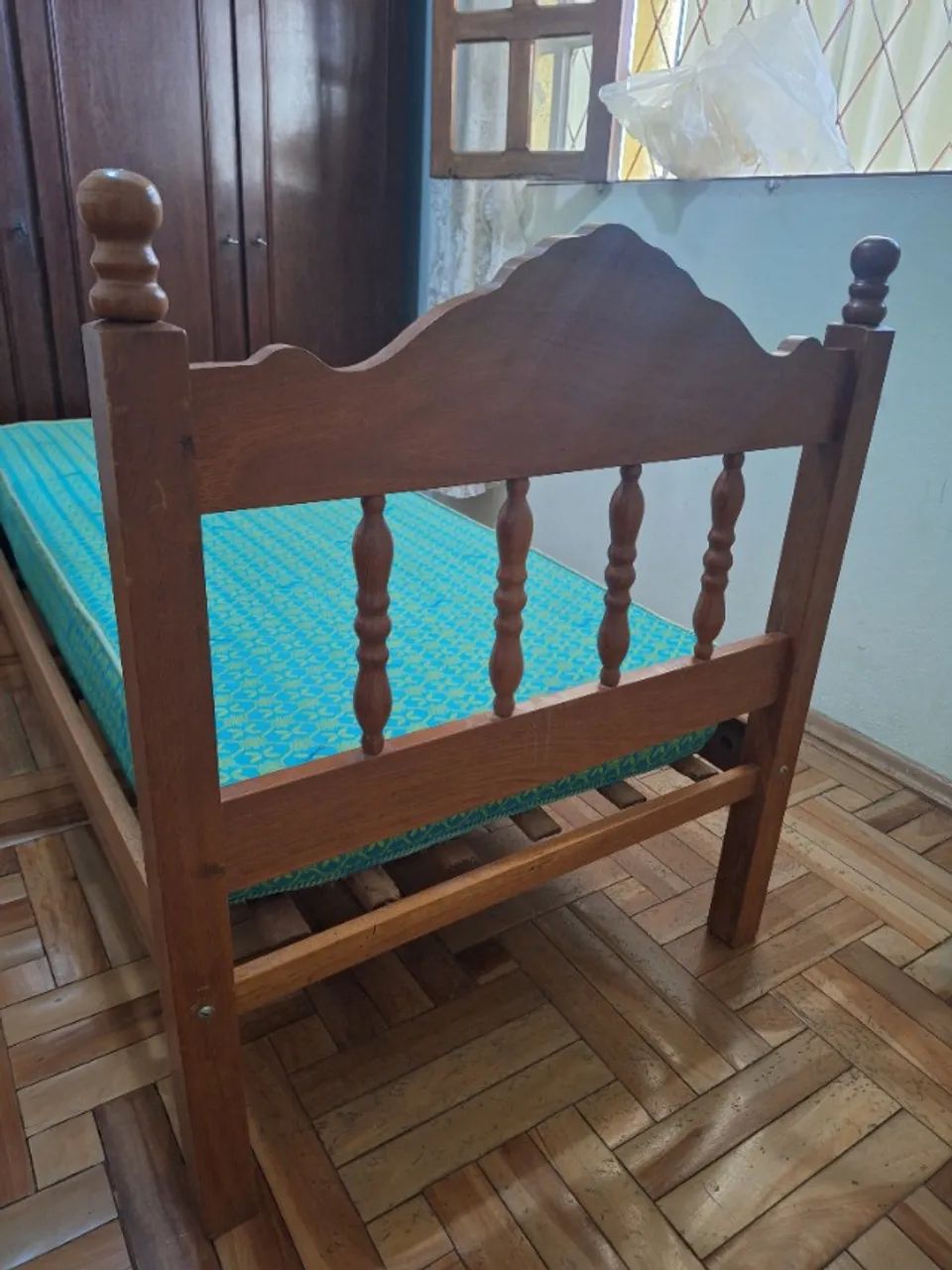 Cama de solteiro + colchão Orthocrin (duro) - Foto 5