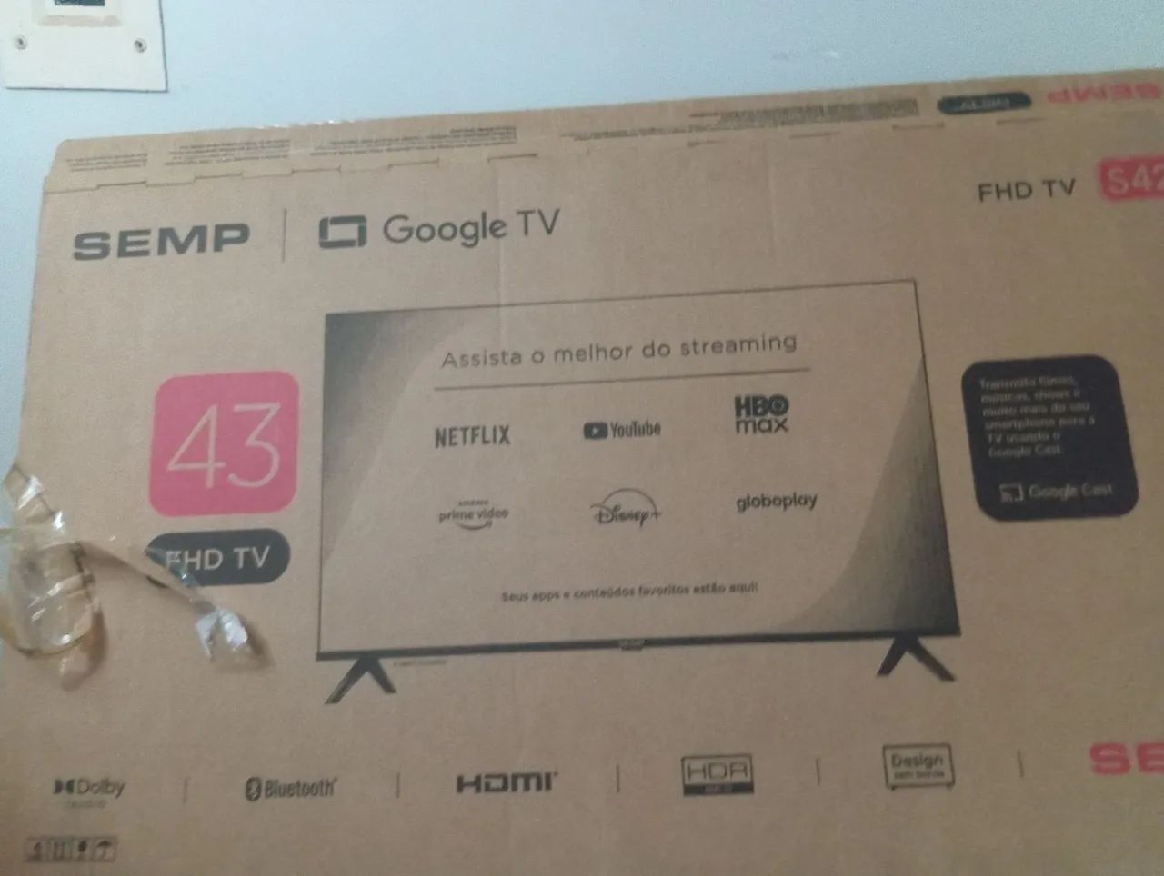 Vendo TV Semp nova 43 polegadas  - Foto 2