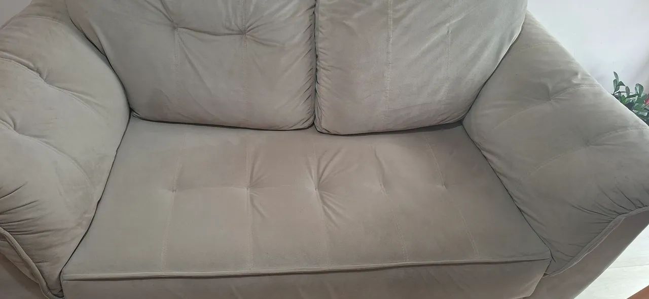 Sofá de 2 lugares de veludo  - Foto 4