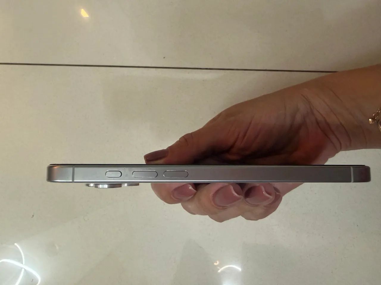 IPhone 16 Pro Max Branco 256 g bateria 90% 