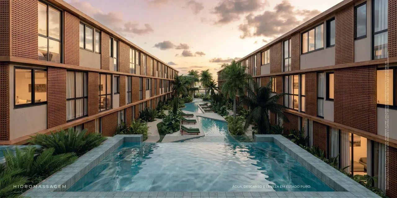 Flat 1 e 2 quartos, Exclusividade na Praia de Japaratinga