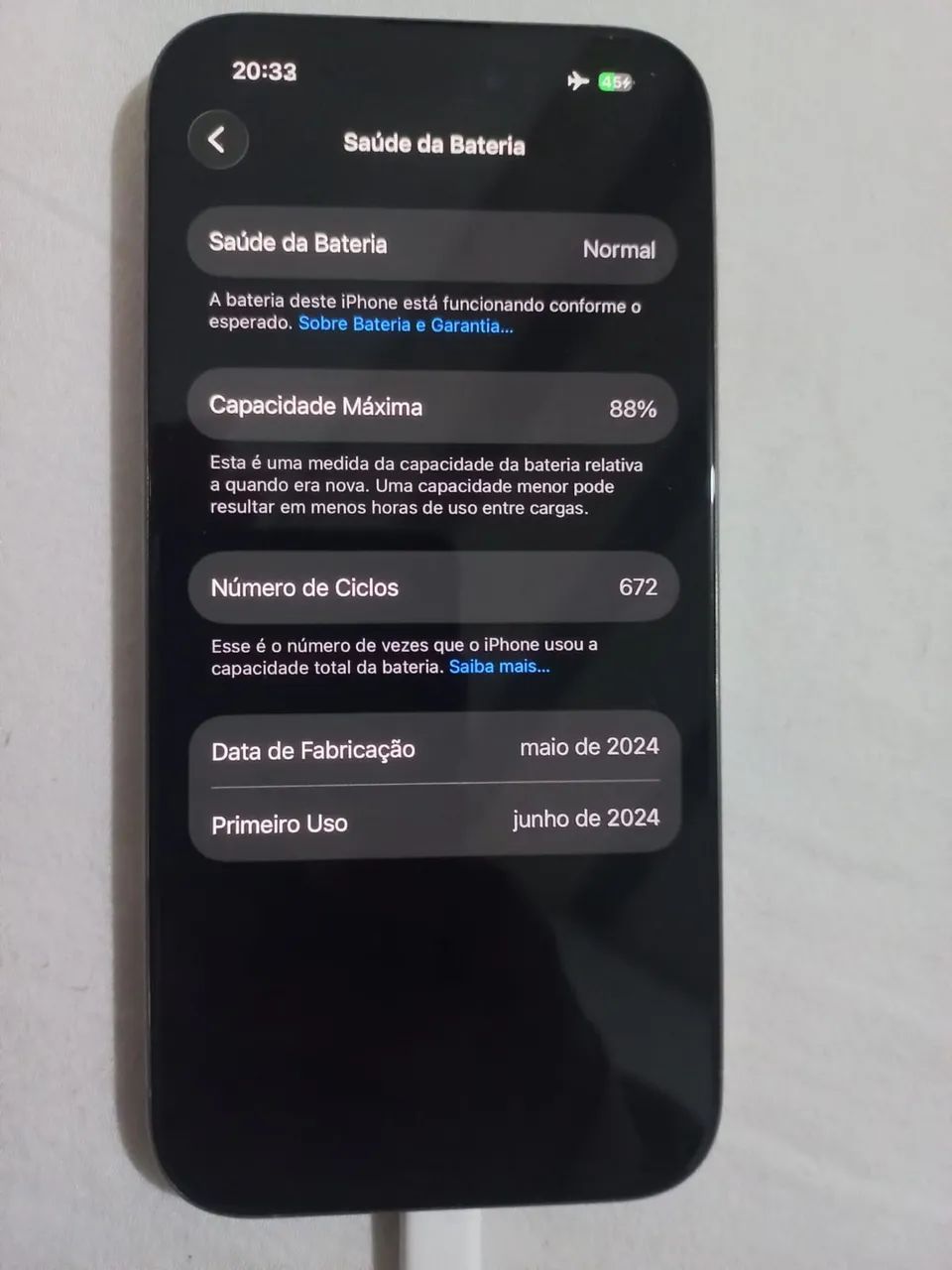 iPhone 15 Pro - Seminovo 128gb - Foto 2