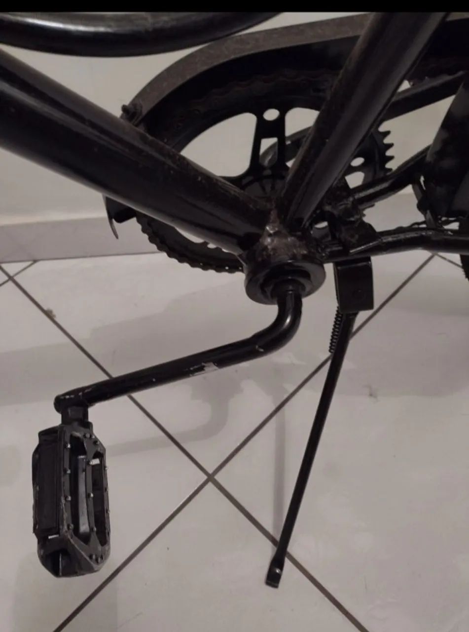 Vendo Bicicleta Preta - Foto 5